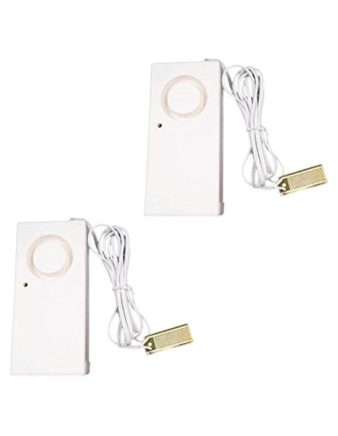 Ximimark Alarma de Fuga de Agua 2Pcs 120dB Detección Inundación