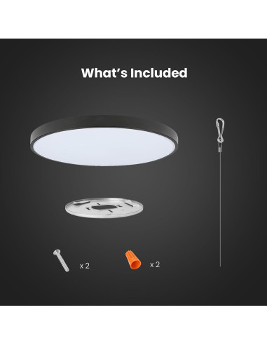 Luz de Techo Inteligente Feit Electric 30W RGBW 38,1 cm