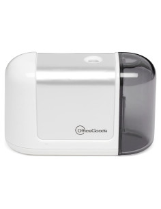 Sacapuntas Eléctrico Inalámbrico OfficeGoods - Blanco - Compacto