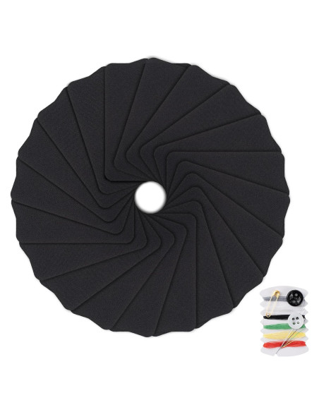 Parche Termoadhesivo Amrules 20 Piezas 12.4x9.4cm Denim Negro Parche Termoadhesivo Amrules 20 Piezas 12.4x9.4cm Denim Negro