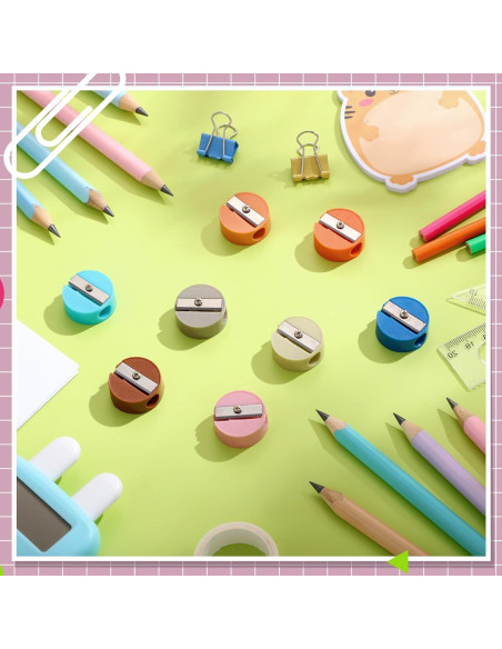 800 Sacapuntas Mini Resurhang Coloridos para Niños - 2.7 cm 800 Sacapuntas Mini Resurhang Coloridos para Niños - 2.7 cm