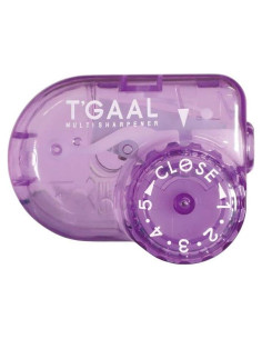 Sacapuntas Ajustable KUTSUWA STAD T'GAAL Morado 5 Configuraciones