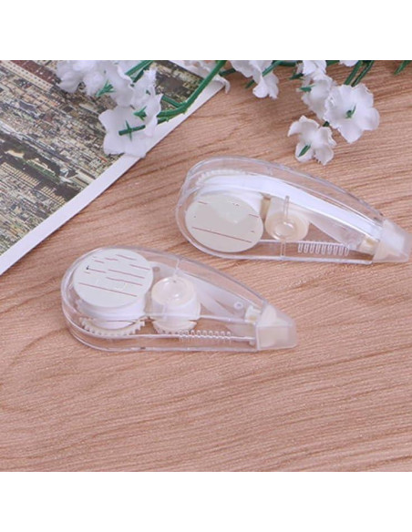 2 Borradores Correctores Mini Pluzmecalm Blanco Escolar 2 Borradores Correctores Mini Pluzmecalm Blanco Escolar