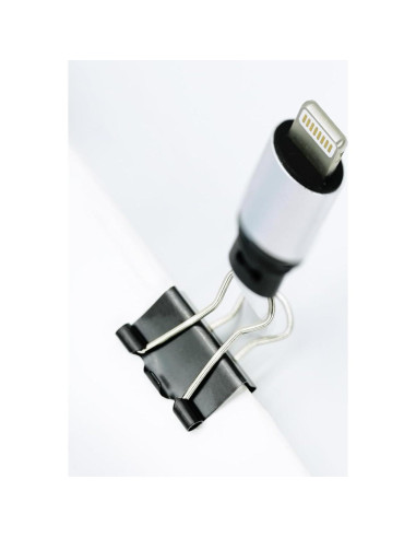 40 Clips de Carpeta Pequeños Ykimok 15mm Negro