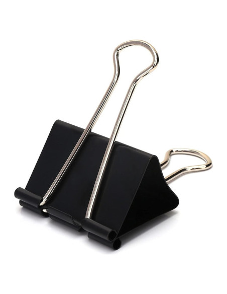 Clip de Carpeta Extra Grande COLOGO 6.1 cm - Paquete de 30 Clip de Carpeta Extra Grande COLOGO 6.1 cm - Paquete de 30