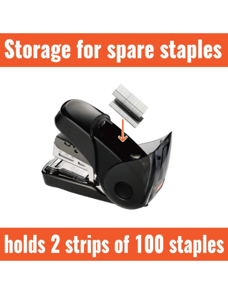 Mini Grapadora Plana MAX HD10FL3BK Ergonomica Negra Mini Grapadora Plana MAX HD10FL3BK Ergonomica Negra
