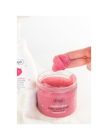 Exfoliante Corporal Ziaja Malvavisco Fresa 300 ml Exfoliante Corporal Ziaja Malvavisco Fresa 300 ml