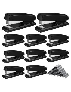 Grapadoras de Oficina Marspark - 10 Pcs con 6000 Grapas