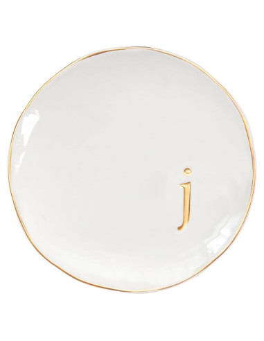Bandeja de Joyería Collective Home Cerámica Brillante 12 cm