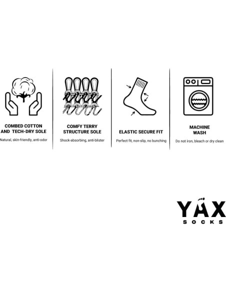 Calcetines Coloridos Yax Socks para Hombres Talla Única Calcetines Coloridos Yax Socks para Hombres Talla Única