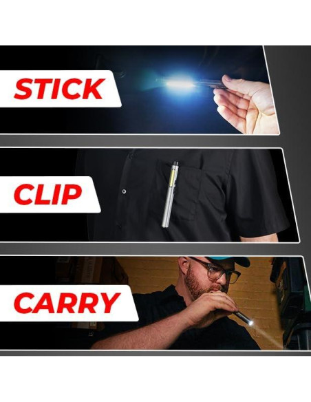 Luz de Trabajo LED GearLight GLT-TOH-RWRKLIGHT 3-en-1 Luz de Trabajo LED GearLight GLT-TOH-RWRKLIGHT 3-en-1