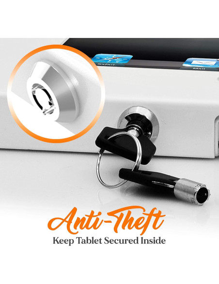 Soporte Antirrobo Pyle para iPad 11" con Cerradura Soporte Antirrobo Pyle para iPad 11" con Cerradura