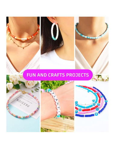 Kit de Fabricación de Pulseras Gionlion - 24 Colores y Accesorios
