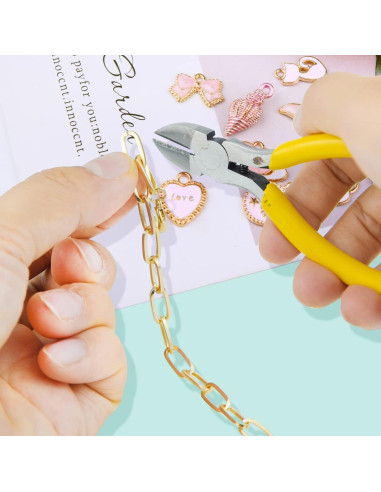 Kit de Pulseras de Cadena Tiggell 20 Piezas Aleación Oro