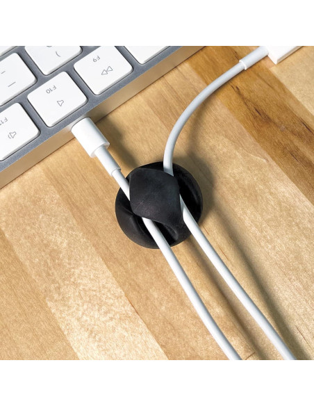 Clip de Cable Adhesivo Wrap-It Storage - Paquete de 28 Piezas Clip de Cable Adhesivo Wrap-It Storage - Paquete de 28 Piezas