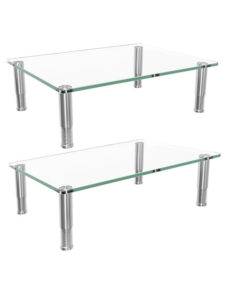 Soporte para Monitor Ajustable Simple Trending Vidrio Templado Soporte para Monitor Ajustable Simple Trending Vidrio Templado