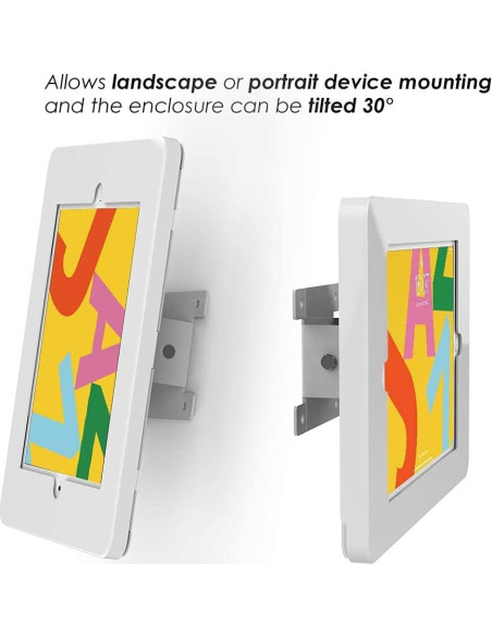 Soporte de Pared para Tablet BSW101T Antirrobo 10.2" Soporte de Pared para Tablet BSW101T Antirrobo 10.2"