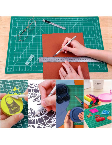 Mat de Corte Autocurativo Anezus 30.48x45.72cm Doble Cara PVC