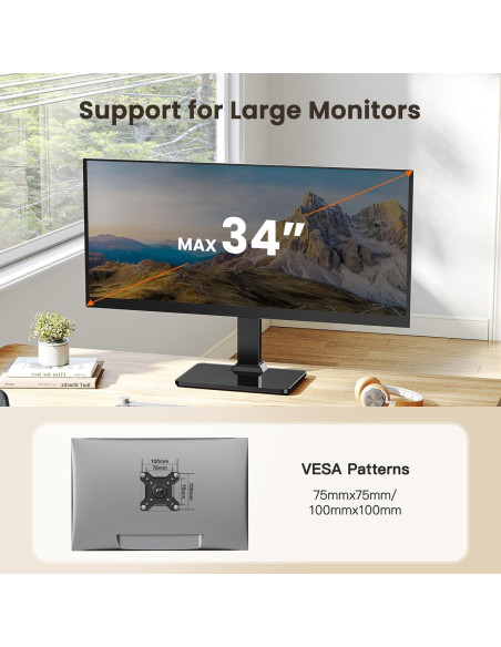 Soporte de Monitor ErGear EGTVS29 para Pantallas 13-34" Soporte de Monitor ErGear EGTVS29 para Pantallas 13-34"
