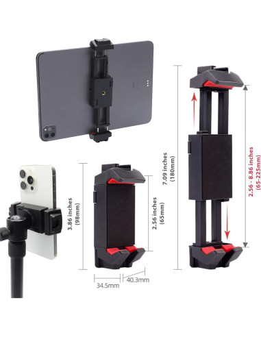 Soporte de Monitor Portátil Kado Tripode Metal 360 Ajustable