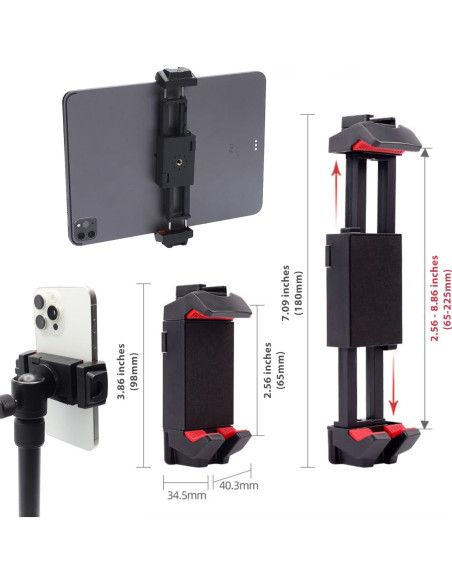 Soporte de Monitor Portátil Kado Tripode Metal 360 Ajustable Soporte de Monitor Portátil Kado Tripode Metal 360 Ajustable