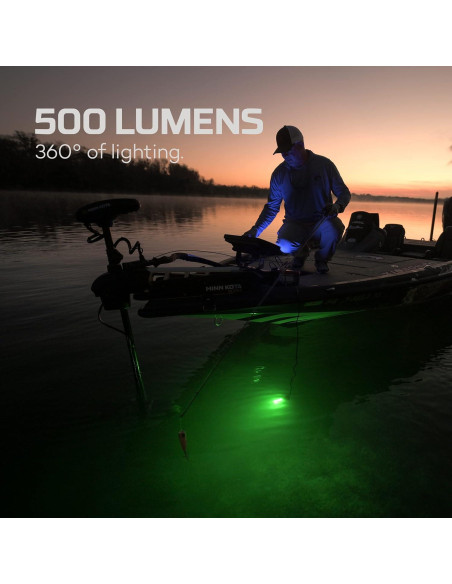 Luz de Pesca Submerser 500 NEBO Recargable IPX8 500 Lúmenes Luz de Pesca Submerser 500 NEBO Recargable IPX8 500 Lúmenes