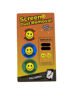 Kit de Limpieza de Pantallas KKC - Microfibra y Cubiertas Webcam