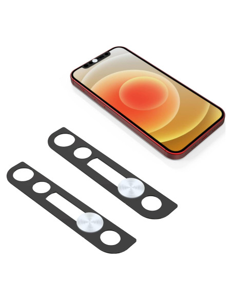 Cubierta de Cámara Frontal EYSOFT para iPhone 10-12, Plata Cubierta de Cámara Frontal EYSOFT para iPhone 10-12, Plata