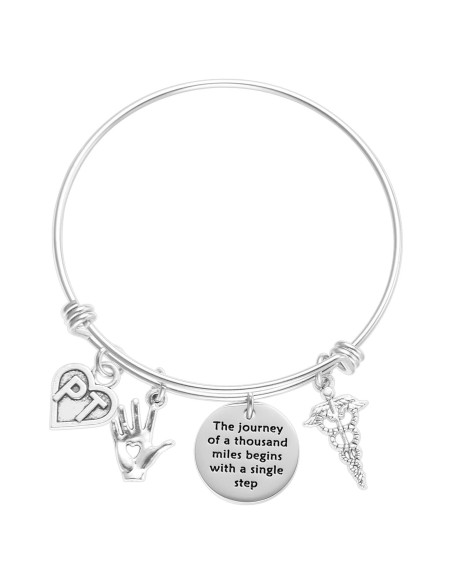 Pulsera de Encanto Hutimy para Terapeutas Físicos - Regalo Pulsera de Encanto Hutimy para Terapeutas Físicos - Regalo