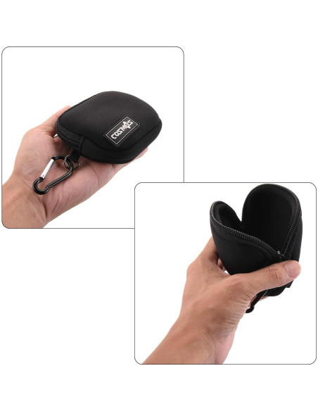 Bolsa de Almacenamiento de Viaje CM - 2 Pcs Estuche Negro Bolsa de Almacenamiento de Viaje CM - 2 Pcs Estuche Negro