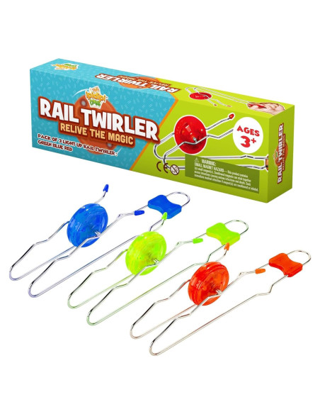 Twirler Mágico Ipidipi Toys - 3 Rellenos Iluminados Twirler Mágico Ipidipi Toys - 3 Rellenos Iluminados