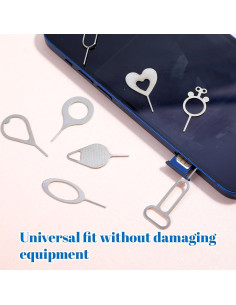 Juego de 8 Extractores de Tarjeta SIM Teaaha - Acero Inoxidable 2