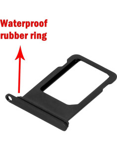 Bandeja SIM de Reemplazo Perzework para iPhone SE 2020/2022/8 Negra 2