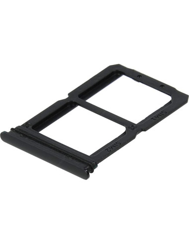 Soporte Bandeja SIM Doble MMOBIEL para OnePlus 6T 2018 - Negro