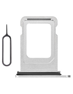 Bandeja para Tarjeta SIM Individual Plata iPhone 12 Pro Max