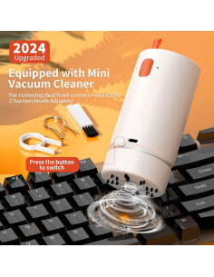 Kit de Limpieza 21 en 1 Critin para Electrónicos - Blanco 2