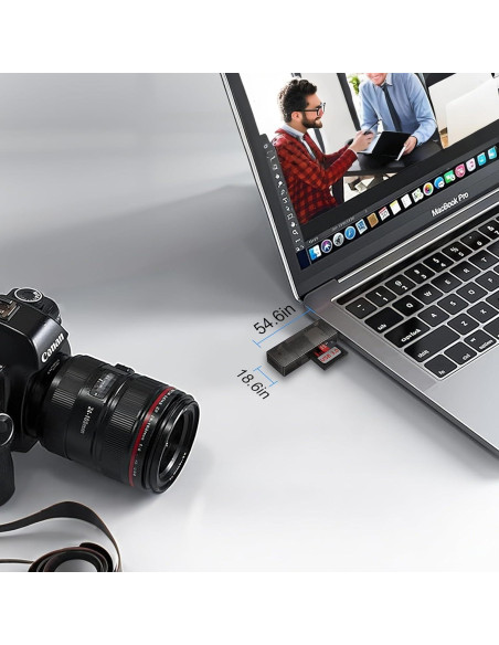 Lector de Tarjetas SD Radidi USB-C y USB-A 2-en-1 Alta Velocidad Lector de Tarjetas SD Radidi USB-C y USB-A 2-en-1 Alta Velocidad