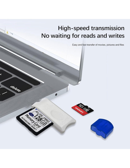 Lector de Tarjetas SD USB Wansurs - Paquete de 4 Unidades Lector de Tarjetas SD USB Wansurs - Paquete de 4 Unidades