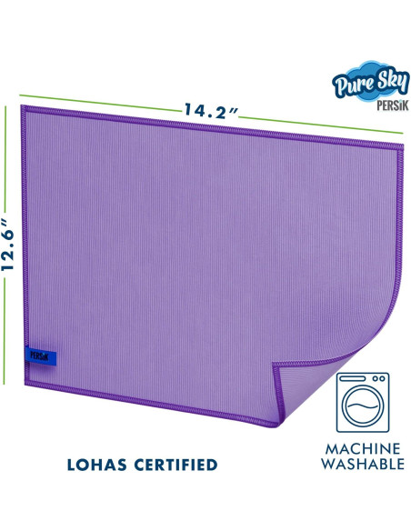 Paño de Microfibra Persik Pure-Sky 36x20 cm - Limpieza Sin Rayas Paño de Microfibra Persik Pure-Sky 36x20 cm - Limpieza Sin Rayas