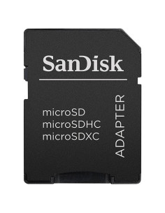 Adaptador SanDisk MicroSD a SDHC 32GB Clase 10 Resistente