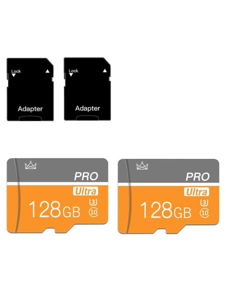 Tarjeta Micro SD 128GB Clase 10 Talebasic con Adaptador SD Tarjeta Micro SD 128GB Clase 10 Talebasic con Adaptador SD