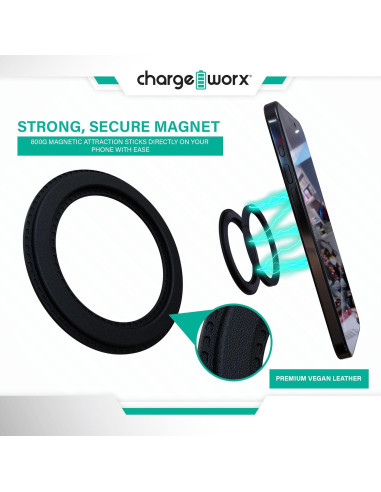 Soporte Magnético Chargeworx MagSafe 3-Pack para iPhone