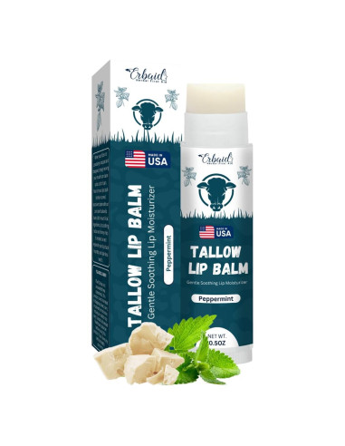 Bálsamo Labial Natural Erbaid - Hidratante de Grasa de Res 32g