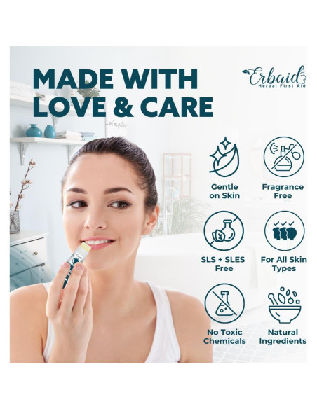 Bálsamo Labial Natural Erbaid - Hidratante de Grasa de Res 32g Bálsamo Labial Natural Erbaid - Hidratante de Grasa de Res 32g