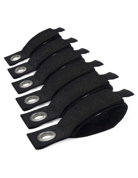 6 Organizadores de Cable Kadden Nylon 26.9 cm 22 kg 6 Organizadores de Cable Kadden Nylon 26.9 cm 22 kg