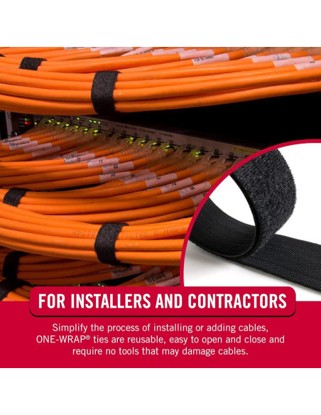 Correas de Longitud Cortada VELCRO Marca Pesadas 13.72m x 1.9cm Correas de Longitud Cortada VELCRO Marca Pesadas 13.72m x 1.9cm