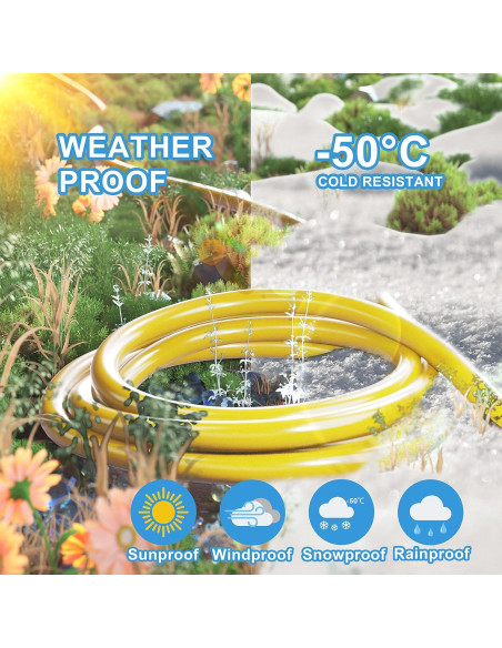 Cable de Extensión Exterior HUANCHAIN 7.62m 12AWG Amarillo Cable de Extensión Exterior HUANCHAIN 7.62m 12AWG Amarillo