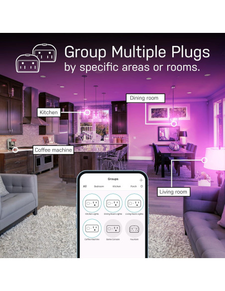 Enchufe Inteligente Feit Electric WiFi 15A Control Remoto Enchufe Inteligente Feit Electric WiFi 15A Control Remoto