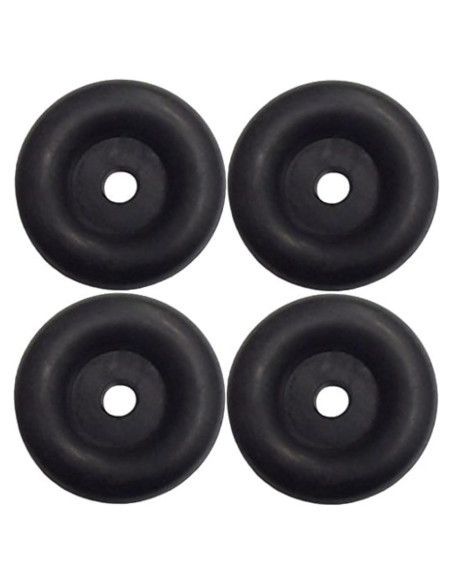 Juego de 4 Parachoques de Goma JQuad 2.5" (6.35 cm) Juego de 4 Parachoques de Goma JQuad 2.5" (6.35 cm)