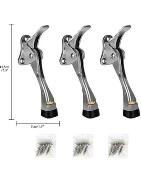 Topes de Puerta GroTheory 3 Piezas 10.16 cm Alta Resistencia Topes de Puerta GroTheory 3 Piezas 10.16 cm Alta Resistencia